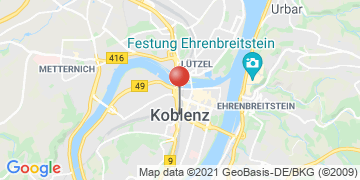 Wegbeschreibung - Google Maps anzeigen