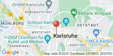 Wegbeschreibung - Google Maps anzeigen