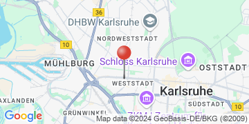 Wegbeschreibung - Google Maps anzeigen