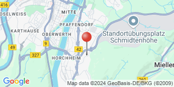 Wegbeschreibung - Google Maps anzeigen